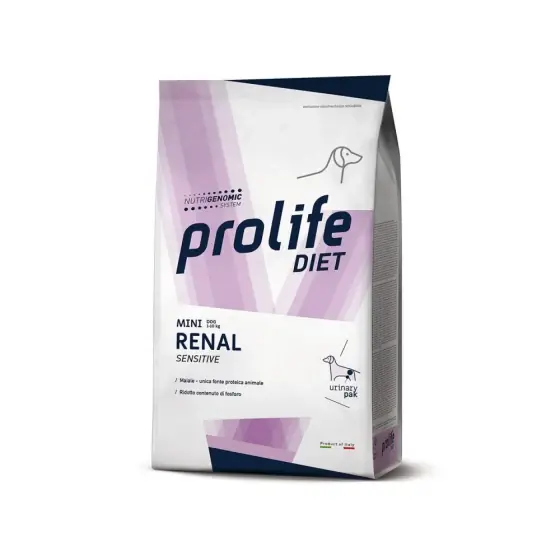 Dieta Veterinara Uscata Prolife Renal Sensibil Pentru Caini De Talie Mica 1,5 Kg Reducere