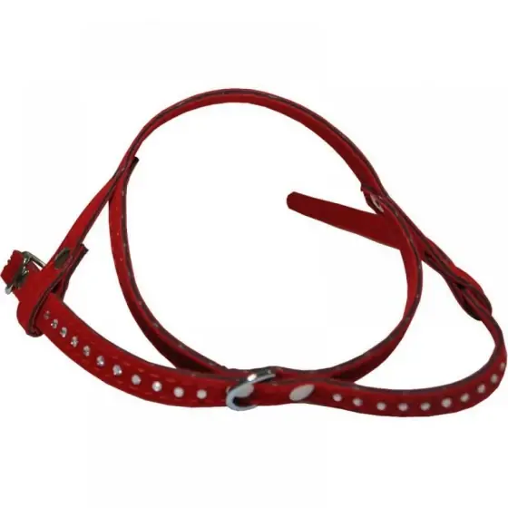 Ham Velur Pentru Caini Milan Strasuri 1 Rand 30Cm Plată securizată