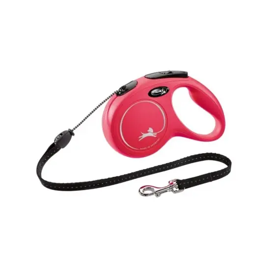Cumpără acum Lesa Pentru Caini Kerbl Flexi Classic Cu Fir M 5M/20Kg Red