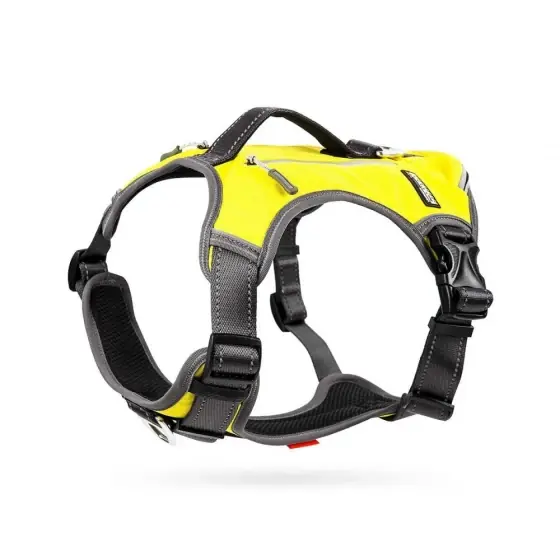 Ham Pentru Caini Fida Multifunctional Reflectorizant Yellow M 22 Kg / 44-64 Cm Plată securizată