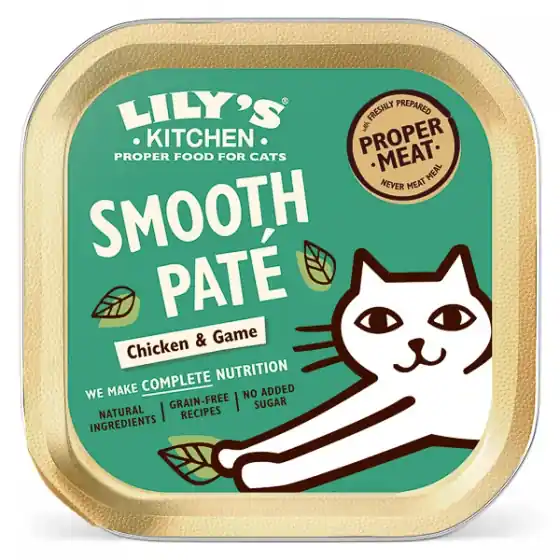 Lily's Kitchen Cat Smooth Chicken & Game Pate 85 g Vezi acum