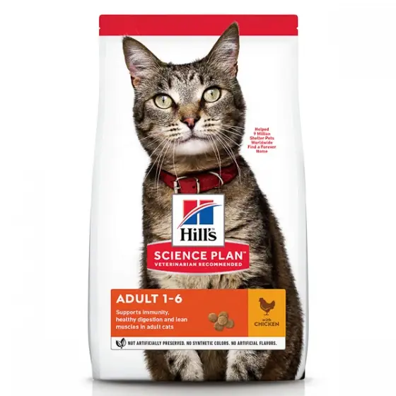 Hill's SP Feline Adult Chicken 1.5 kg Cel mai vândut