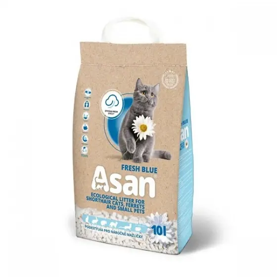 Asan Cat Fresh Blue 10 litri Popular
