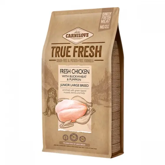 Carnilove True Fresh Chicken Junior Large Breed 4 kg Popular
