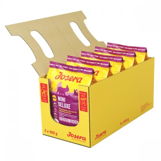 Nu rata Josera Mini Deluxe 5x900 g