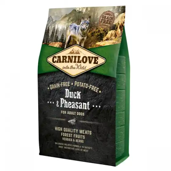 Carnilove Duck and Pheasant for Adult 4 kg Preferatul clienților