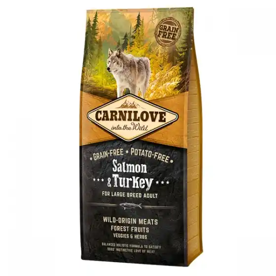 Nu rata Carnilove Salmon and Turkey Large Breed Adult Dog 12 kg
