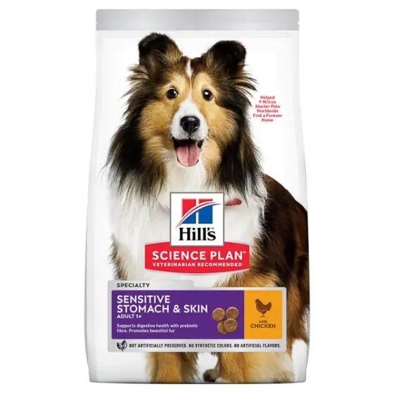 Bestseller Hill's SP Canine Adult Skin and Stomach Chicken 14 kg