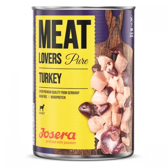 Josera Meatlovers Pure Turkey 6 x 400 g Livrare expres
