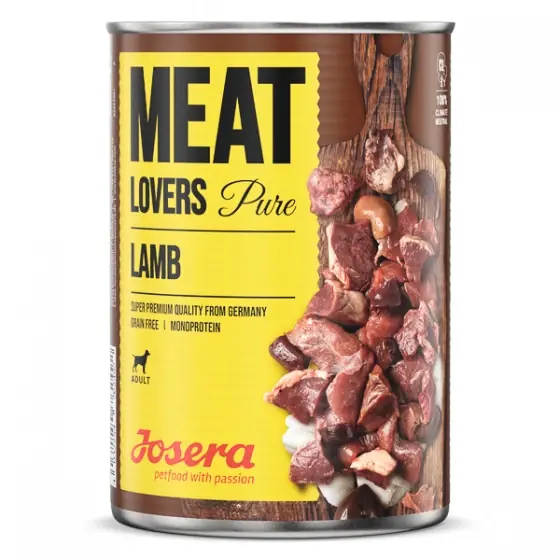 Josera Meatlovers Pure Lamb 6 x 400 g Super ofertă