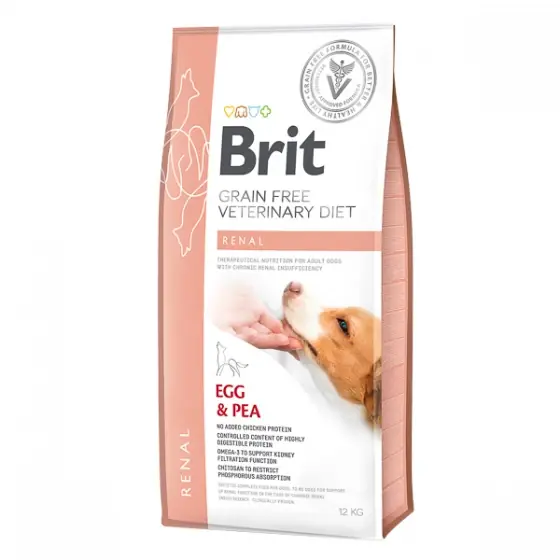 Noutate Brit Grain Free Veterinary Diets Dog Renal 12 kg