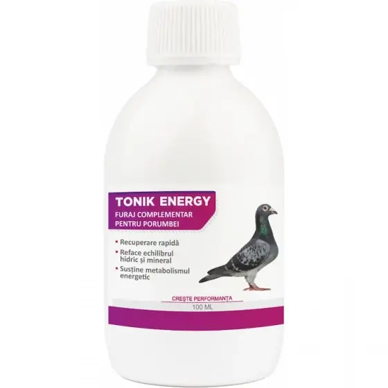 Reduceri Solutie orala cu minerale, dextroza si aminoacizi pentru porumbei TONIK-ENERGY, 100 ml