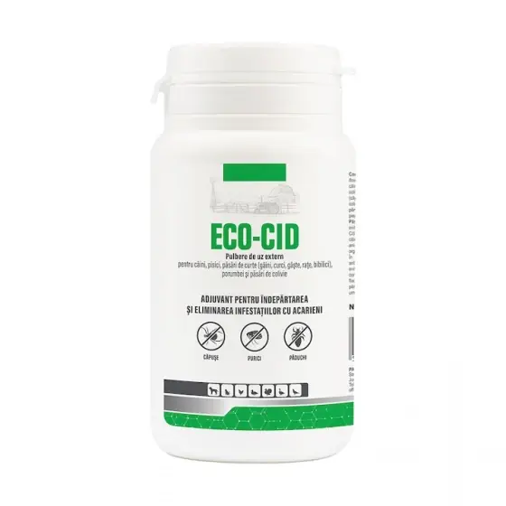 Ultima șansă Pulbere uz extern pentru pasari ECO CID, 100 gr
