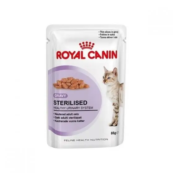 Hrana umeda pentru pisici Royal Canin Sterilised, 6 x 85g Doar azi