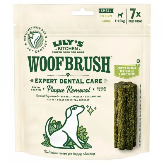 Recompense pentru caini Lily's Kitchen Woofbrush Dental Care, 329 g Vezi acum