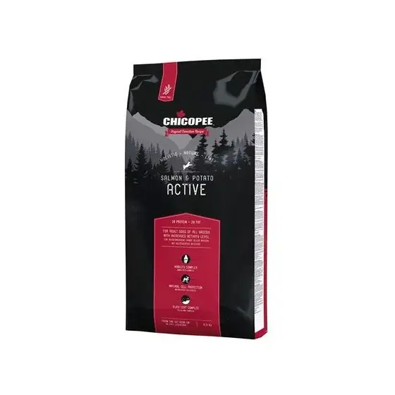 Preț redus Hrana uscata pentru caini Chicopee Holistic Nature Line Active Somon si Cartofi 12 kg