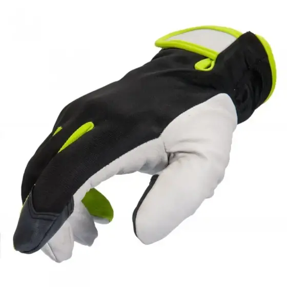 Manusi de piele Touchscreen, anti-taiere, repelente, de iarna, negru Marime XL Chilipir