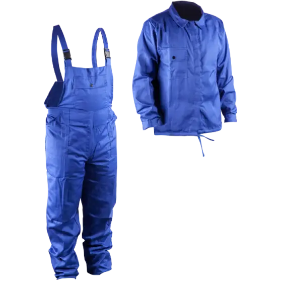 Costum Albastru Haina si Pantalon cu Pieptar - M: 52; Cumpără acum