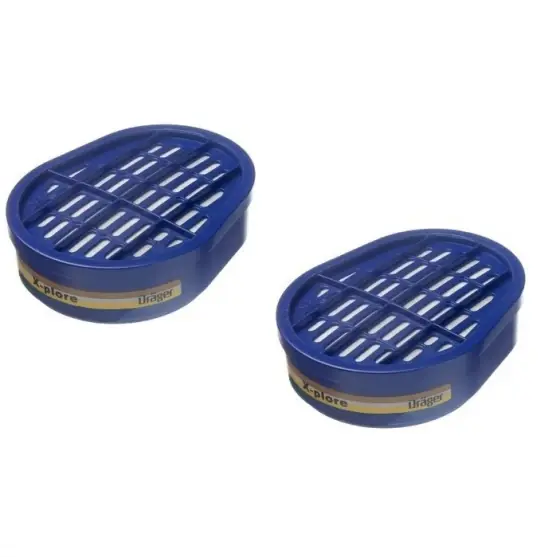 Ieftin Filtru Drager Bajonett A1B1E1 pentru semimasca 3330, 3500 sau masca integrala Drager 5500, set 2 bucati