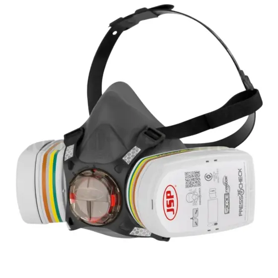 Ofertă Semimasca JSP FORCE8 echipata cu 2 filtre de protectie ABEK1P3