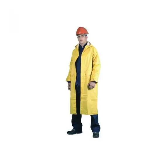 Preț mic Pelerină impermeabilă din PVC/poliester BE-06-001, galben, 2XL