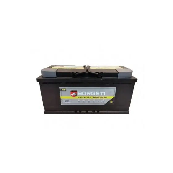 Vezi acum Baterie auto 105Ah Sorgeti Supremo AGM Start-Stop, 393x175x190, 950A