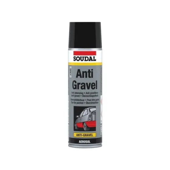 Protectie anticoroziva pentru reparatii auto Soudal Anti Gravel Aerosol, gri, 500 ml Plată securizată