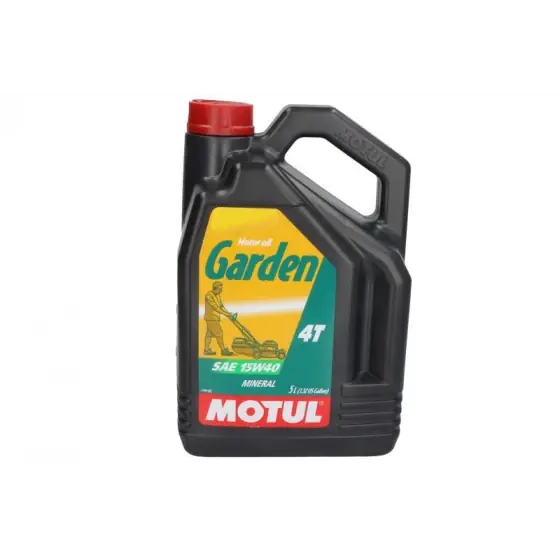Ulei motor 4 timpi Motul MOTUL GARDEN 4T 15W40 5L Retur ușor