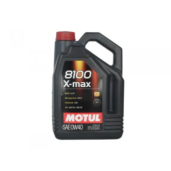 Ofertă limitată Ulei motor Motul 8100 X-MAX 0W40 5L