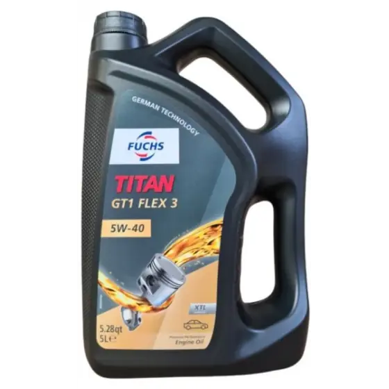 Cumpărături sigure Ulei motor Fuchs Oil TITAN GT1 FLEX 3 5W40 5L