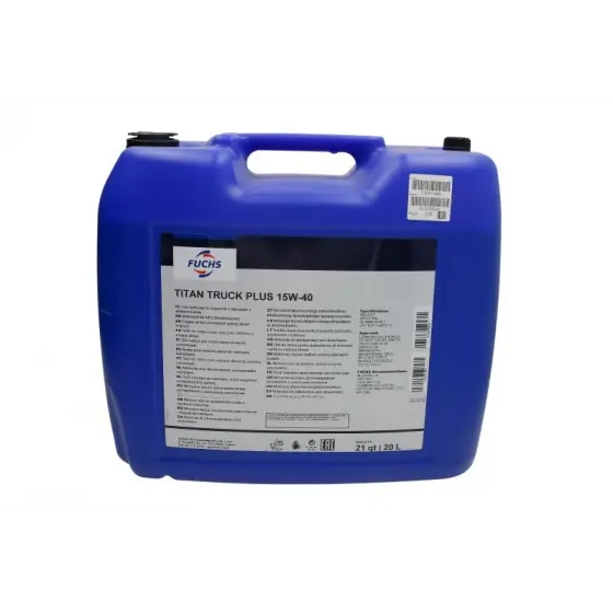 Ulei motor Fuchs Oil TITAN TRUCK PLUS 15W40 20 Retur gratuit