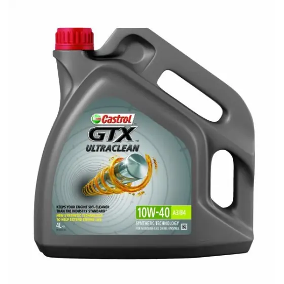 Ulei motor Castrol GTX ULTRACLEAN 10W40 4L Preț redus