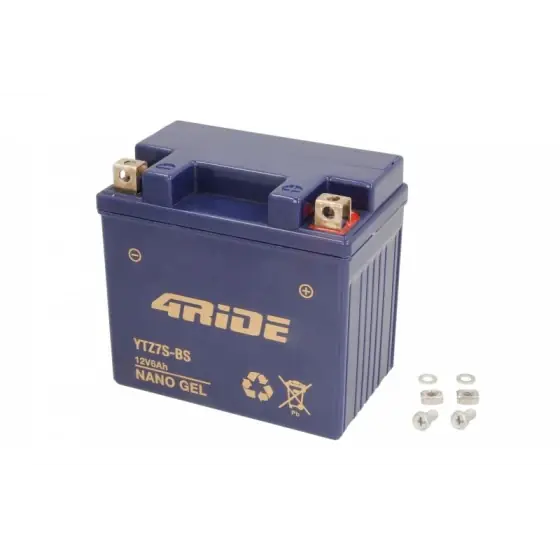 Acumulator Pornire 4 RIDE 12V YTZ7S-BS 4RIDE GEL Doar azi