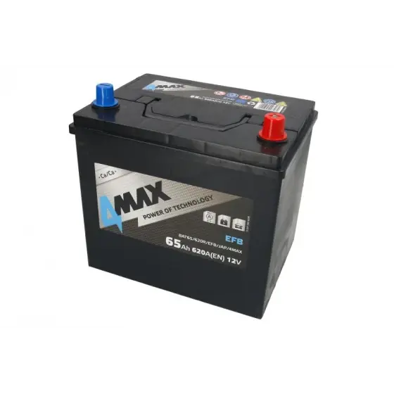Doar azi Acumulator Pornire 4MAX 12V BAT65/620R/EFB/JAP/4MAX