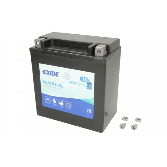 Discount Acumulator Pornire EXIDE 12V YTX16-BS AGM12-16 EXIDE R