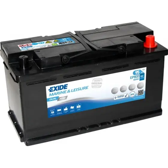 Lichidare de stoc Baterie de alimentare EXIDE 12V EP800