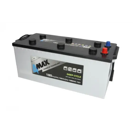 Preferatul clienților Baterie de alimentare 4MAX 12V BAT180/1260L/DC/4MAX