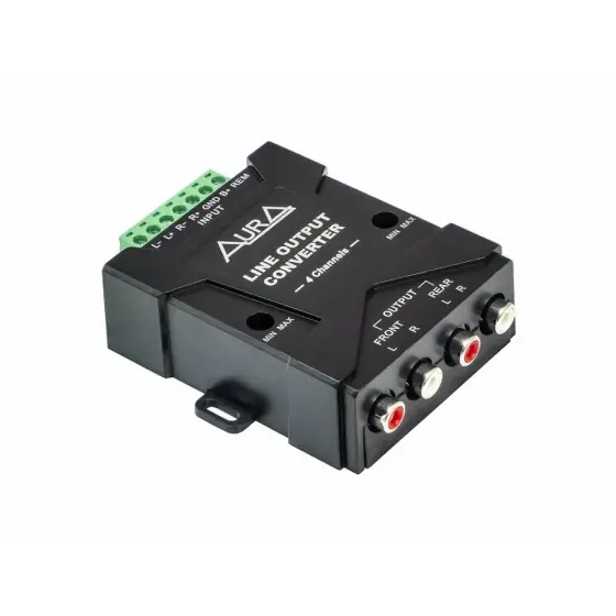Reduceri Adaptor Hi / Low AURA RHL-0604, 4 canale