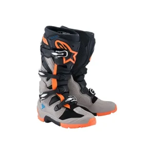 Ghete Enduro Tech 7 Negre, Gri Livrare expres