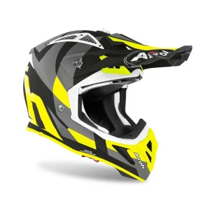 Casca Enduro - Mx Airoh Aviator Ace Trick Yellow Matt Preț redus