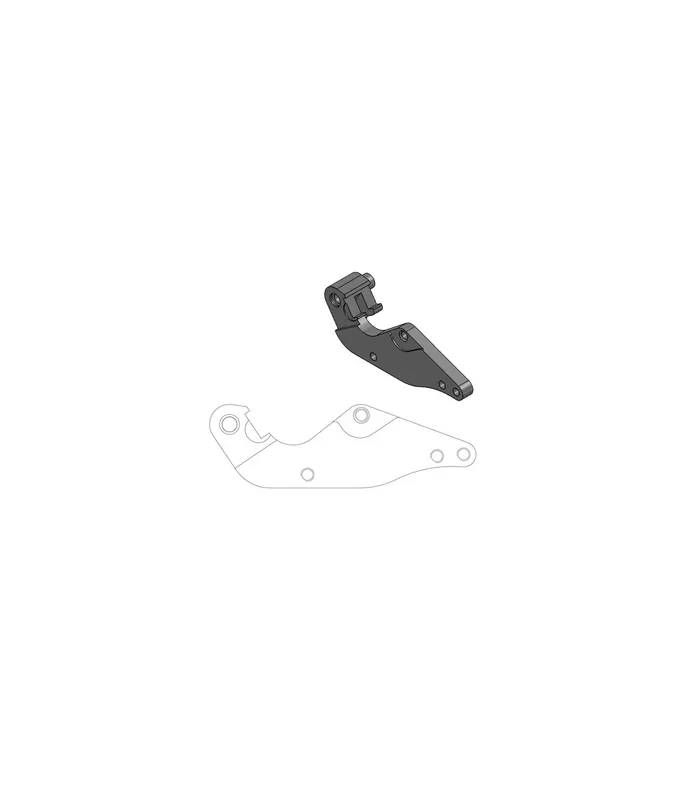 Adaptor Disc Supermoto Street, Negru Cel mai bun preț