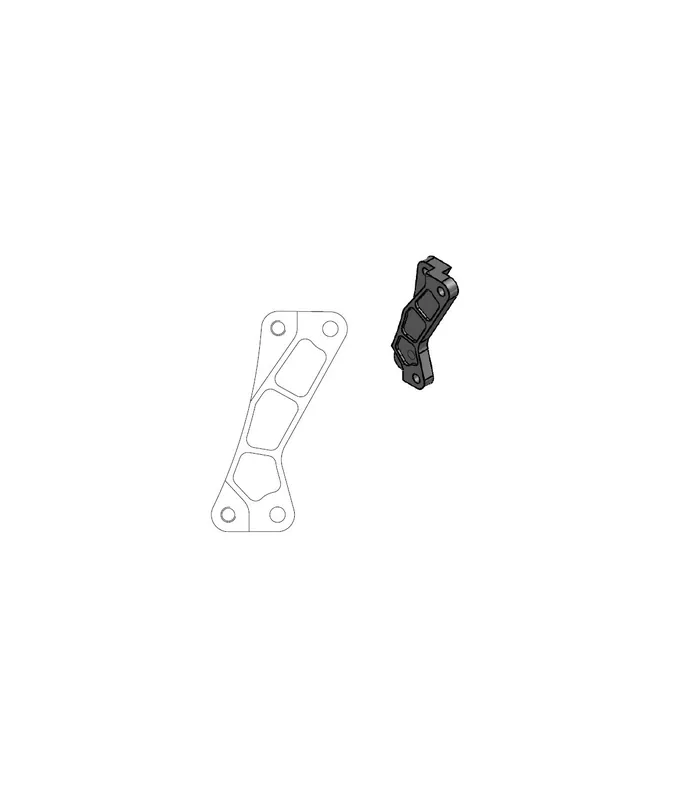 Adaptor suport disc Supermoto Street, negru Doar azi