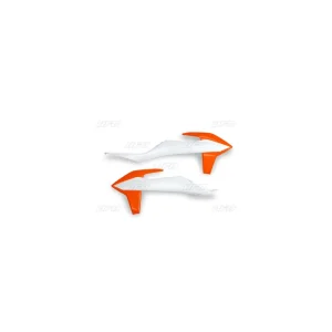 Ieftin Capace radiator pentru Ktm portocalii, albe