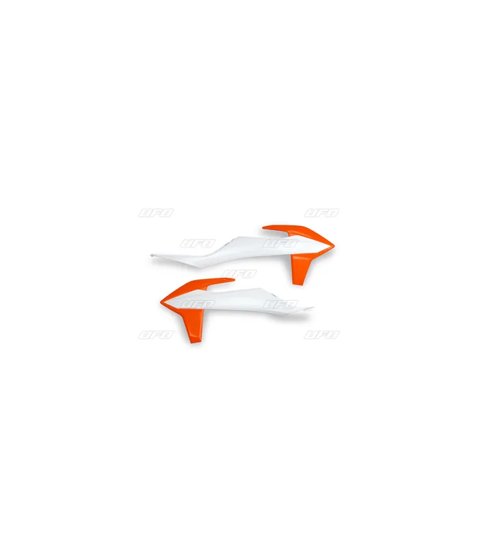 Ieftin Capace radiator pentru Ktm portocalii, albe