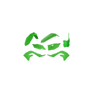 Calitate înaltă Kit caroserie pentru Kawasaki Verde