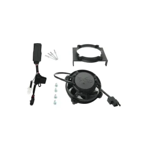 Ofertă de sezon Piese EXED® – Kit cu ventilator radiator Exed și suport de montare pentru SHERCO, cu cablu și releu