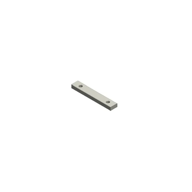 Placă filetată din aluminiu 75/100 M8 pentru balama basculantă “95” Plată sigură