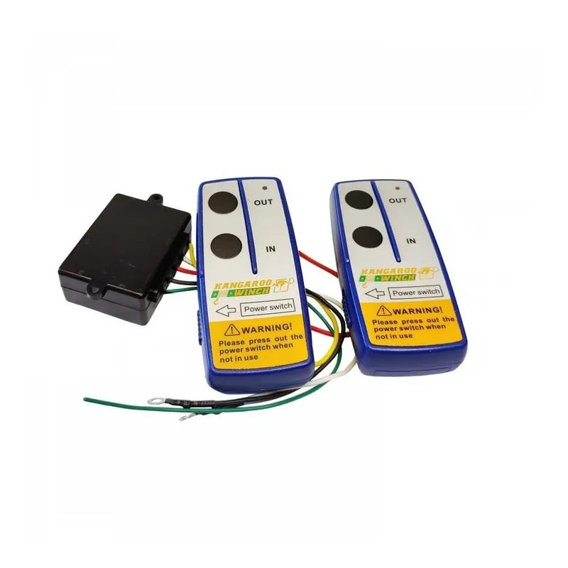 Retur ușor Control troliu wireless cu 2 telecomenzi 12V DUAL
