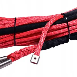 Franghie sintetica rosie 10 mm x 28 m Lichidare de stoc