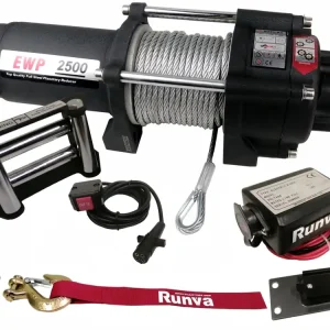 Troliu electric auto dube jeep RUNVA EWP2500A 2500 lbs (1134 kg) 12 V Preț mic